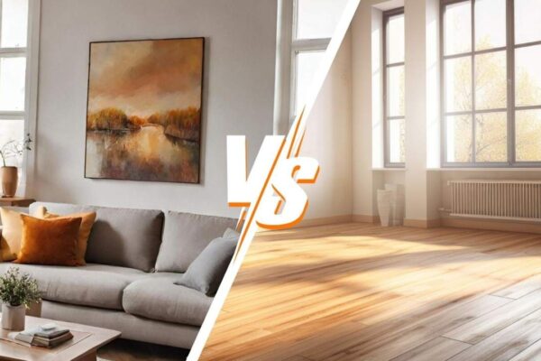 furnished vs unfurnished apartment