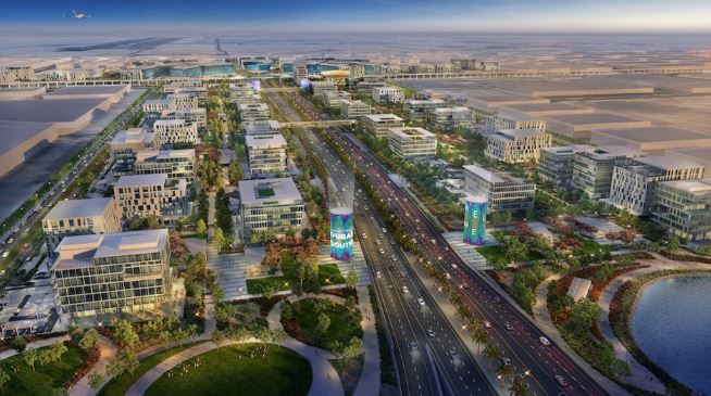 Dubai South is one of the top areas to buy cheap property in Dubai