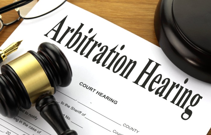 Arbitration and Hearing