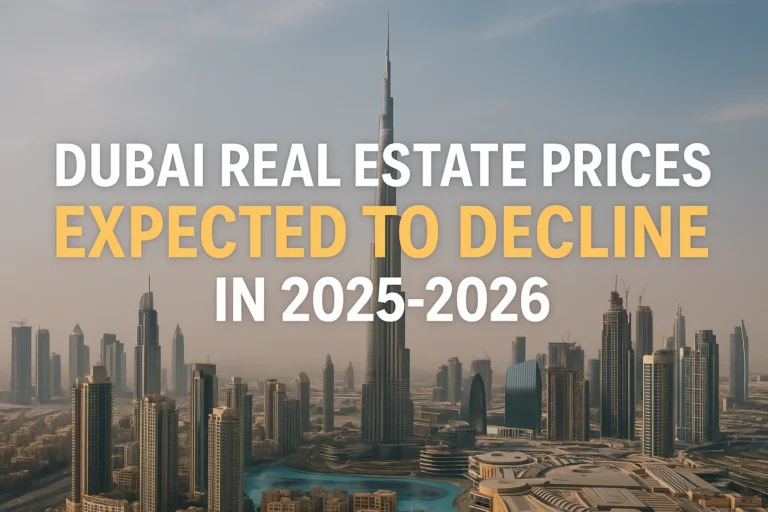 Dubai Real Estate Prices Face Sharp Drop, Fitch Warns