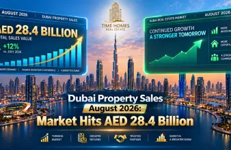 Dubai Property Sales August 2026: Market Hits AED 28.4 Billion