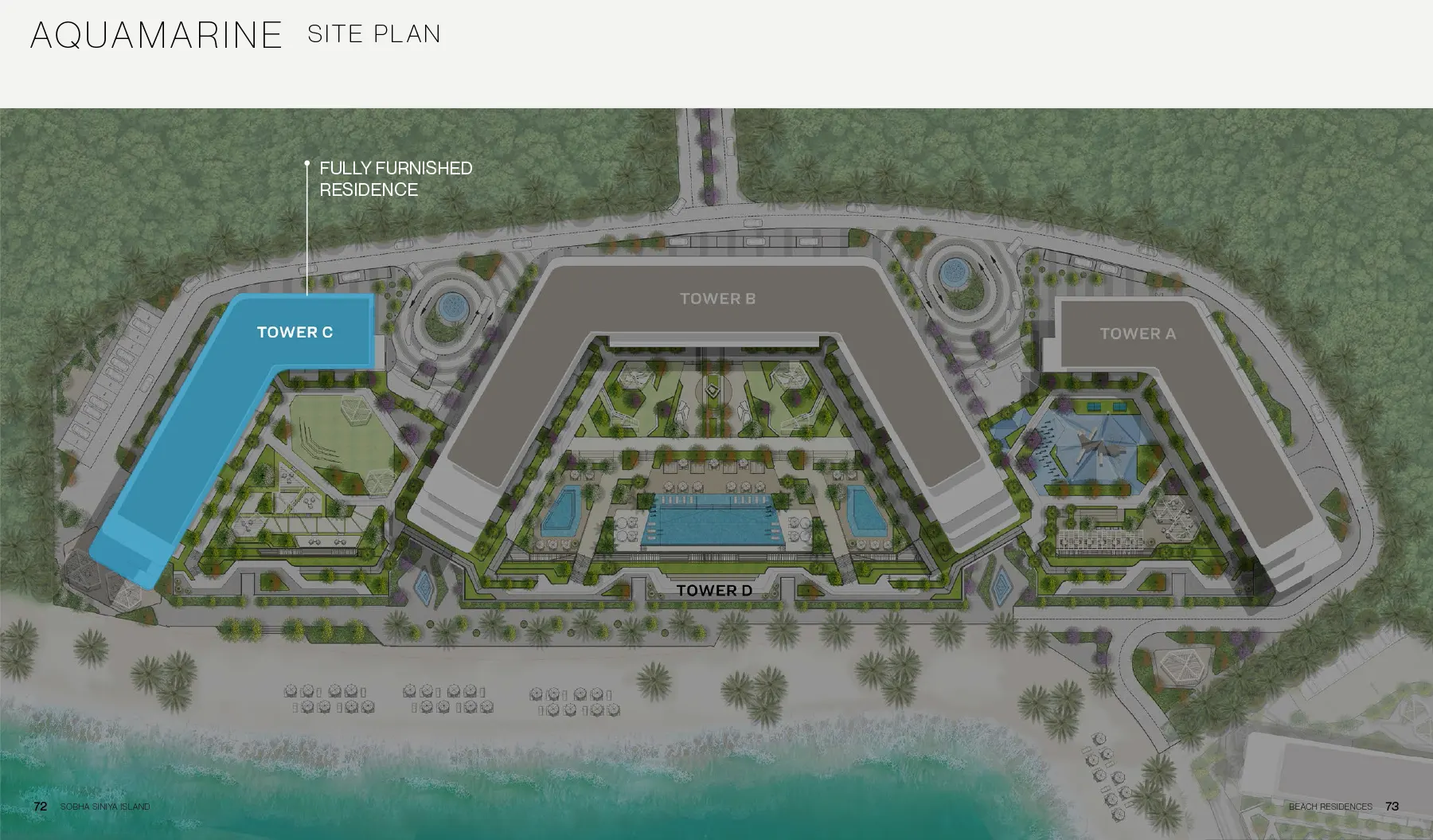 Sobha Aquamarine Beach Residences Master Plan