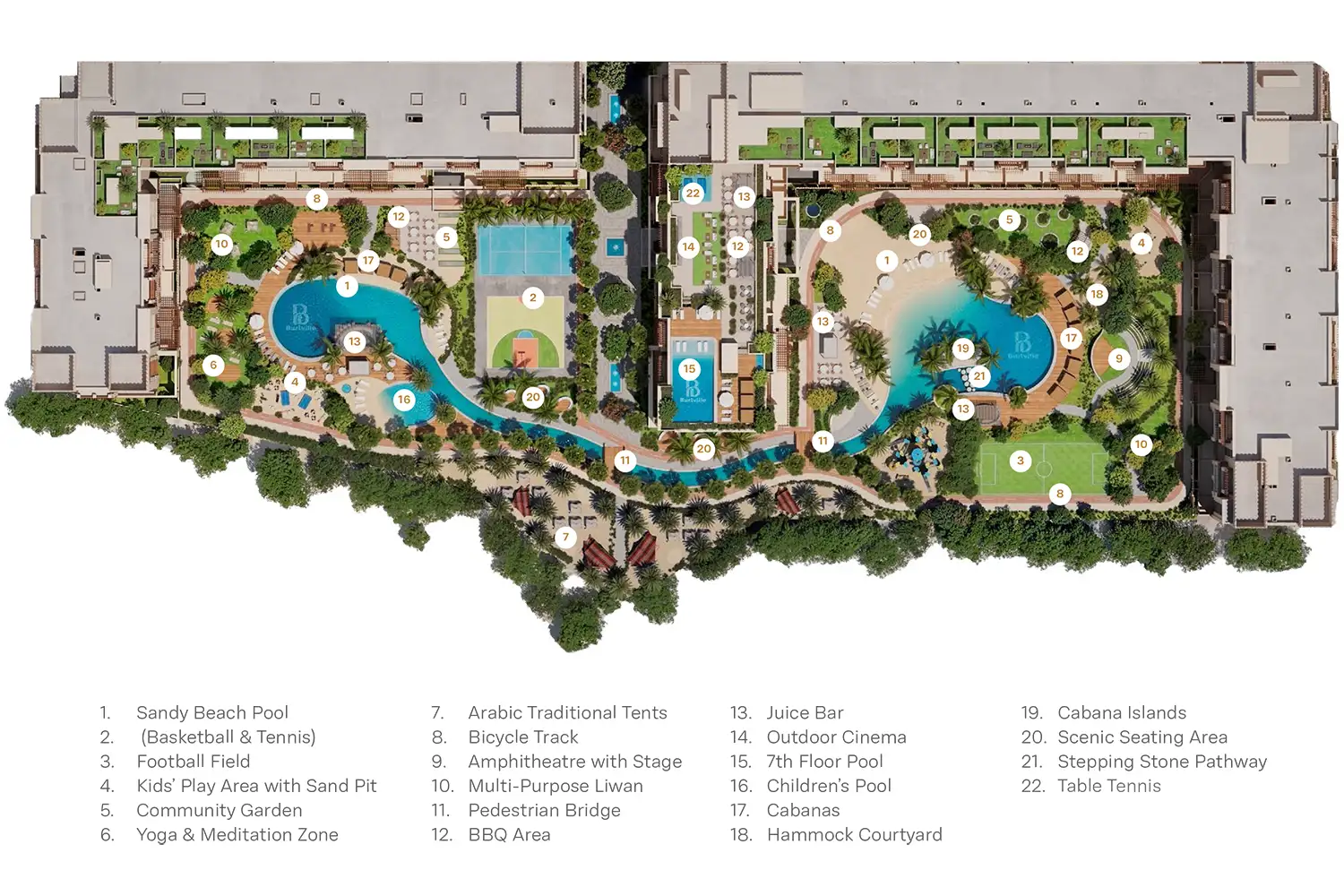 Bab Al Qasr Resort Residence 19 Master Plan