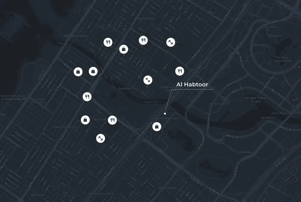 Damac Islands Dubai Location Map