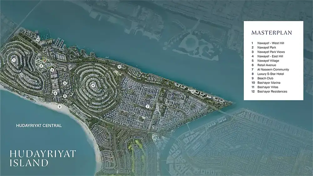 Hudayriyat Golf Estates Master Plan
