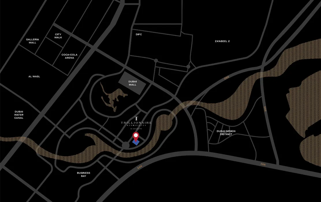 Damac Islands Dubai Location Map
