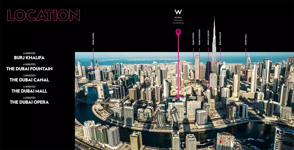 Damac Islands Dubai Location Map