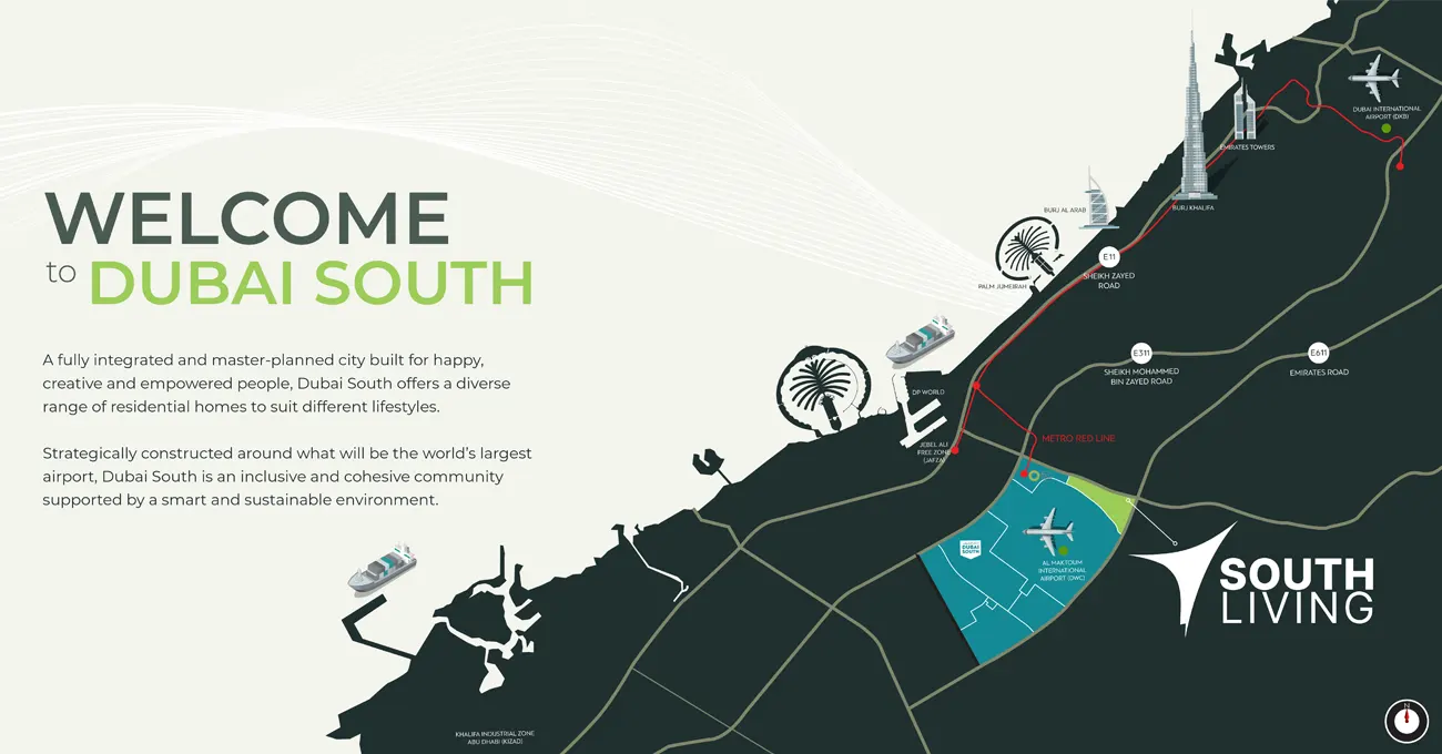 Damac Islands Dubai Location Map