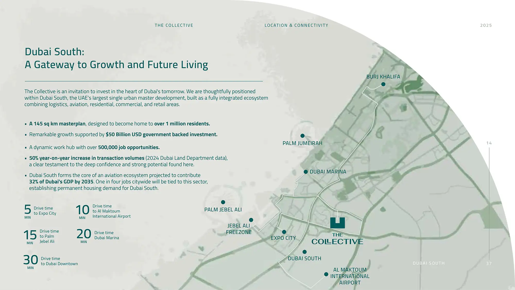 The Collective at Dubai South Master Plan