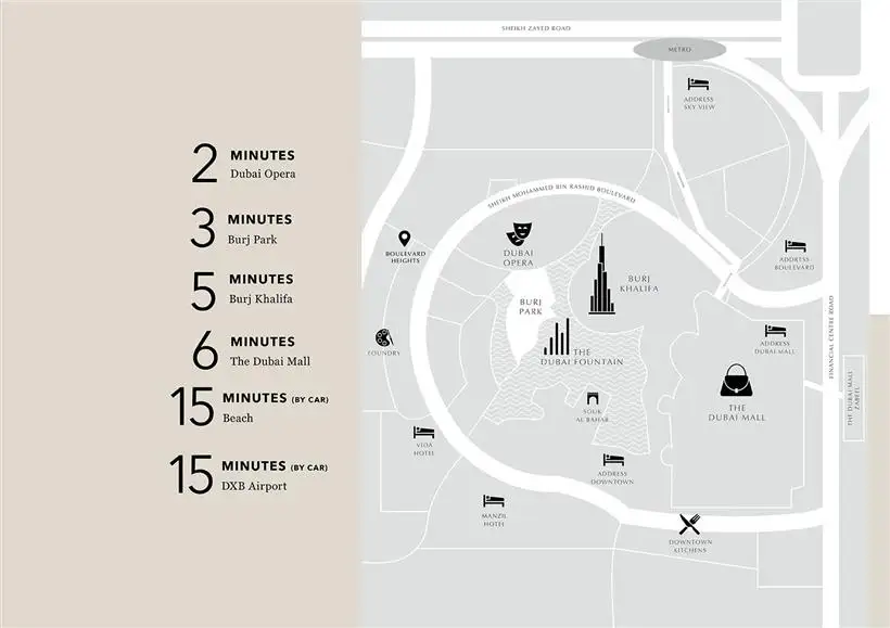 Damac Islands Dubai Location Map