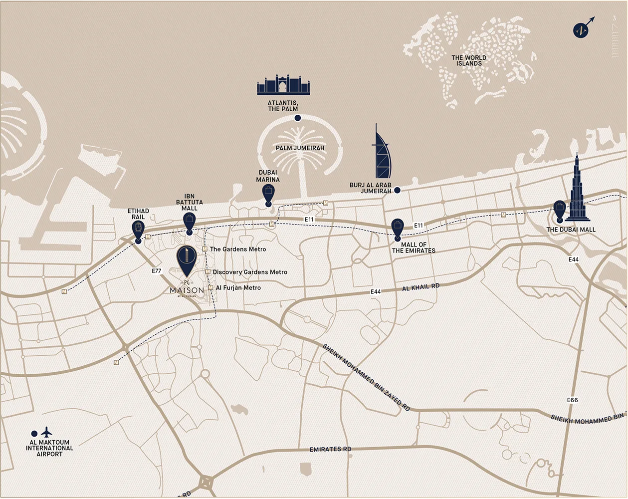 PG Maison at Al Furjan Master Plan