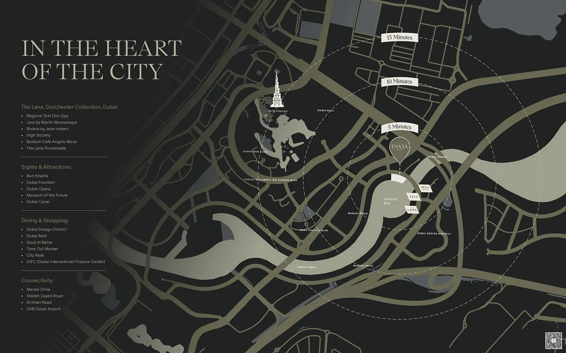 Damac Islands Dubai Location Map