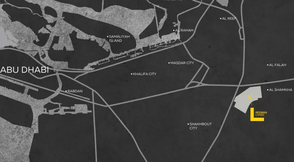 Damac Islands Dubai Location Map