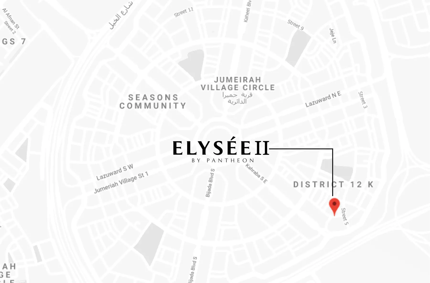 Damac Islands Dubai Location Map