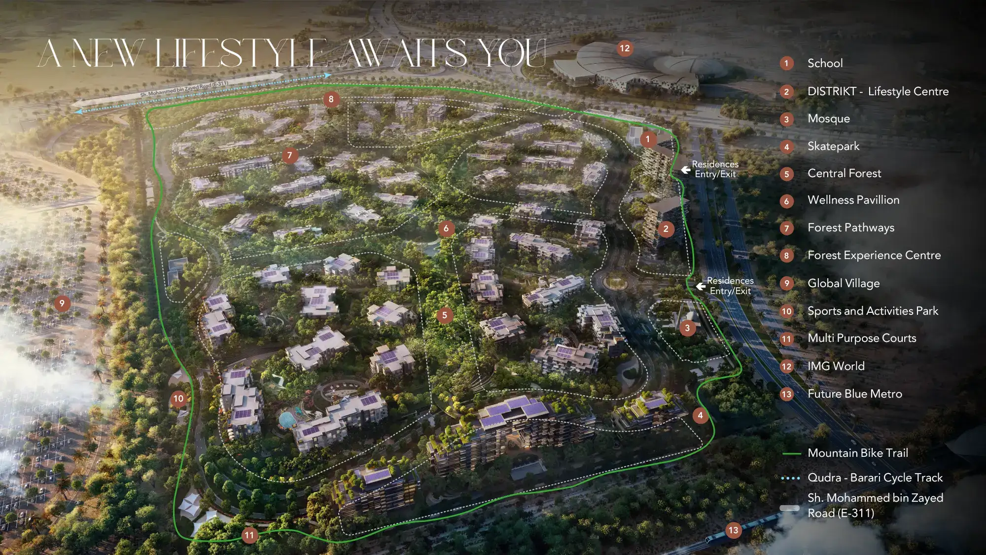 Lacina at Ghaf woods Phase 2 Master Plan