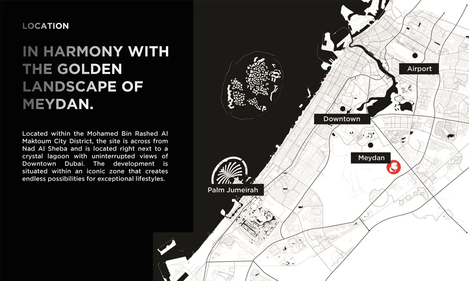 Damac Islands Dubai Location Map
