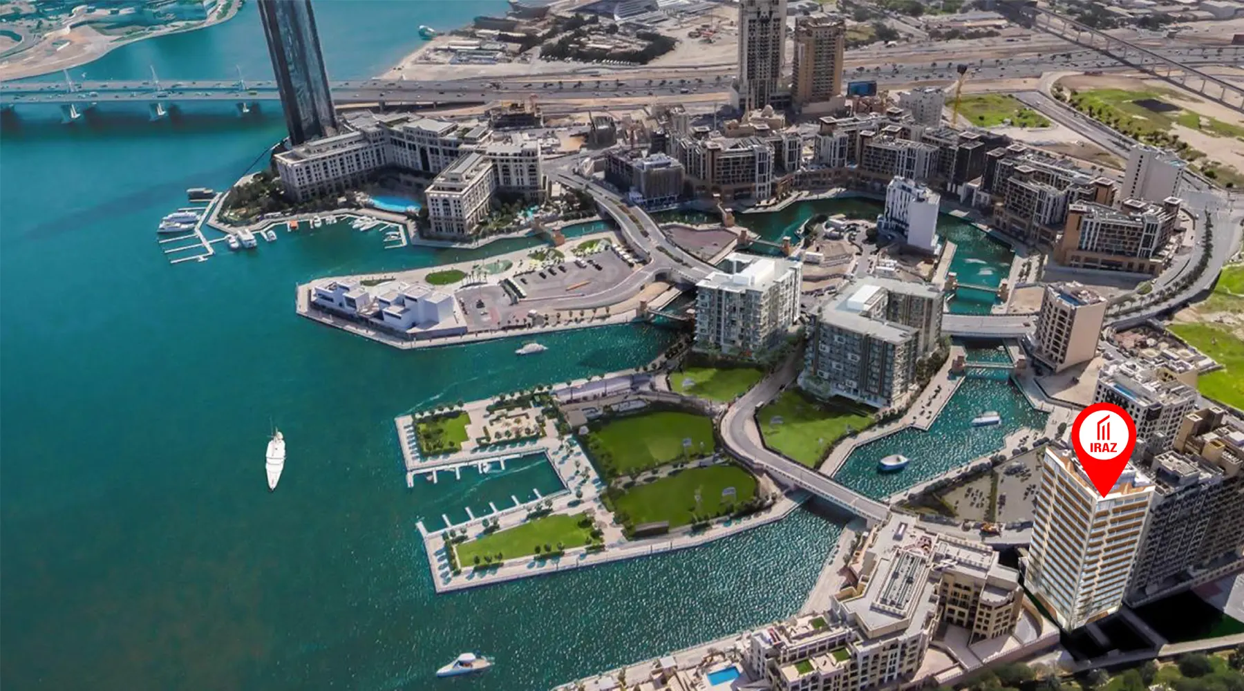 Creek View at Al Jaddaf Master Plan