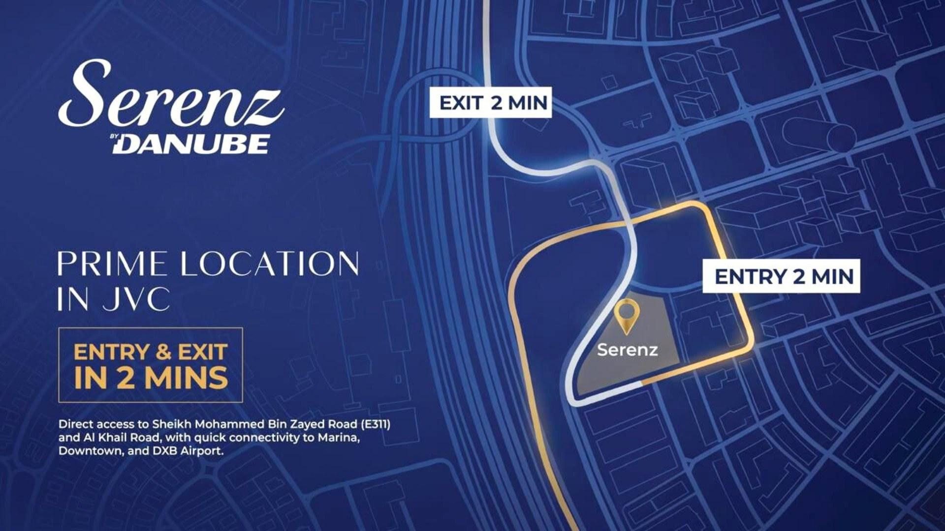 SERENZ BY DANUBE Master Plan