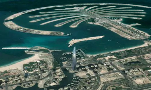 Damac Islands Dubai Location Map