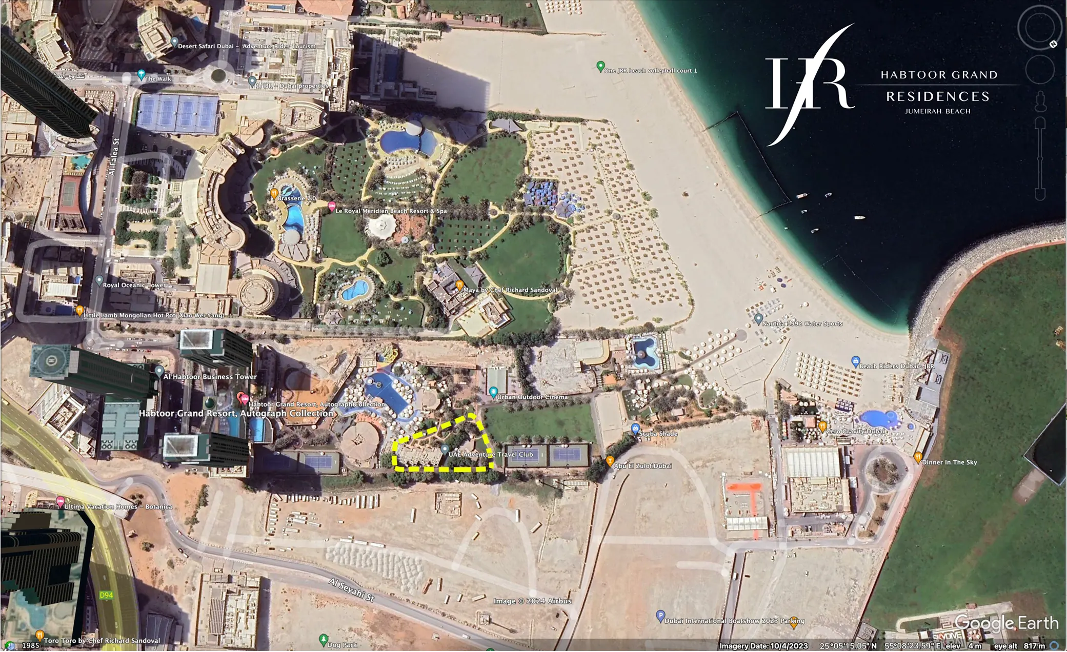 Habtoor Grand Residences Master Plan