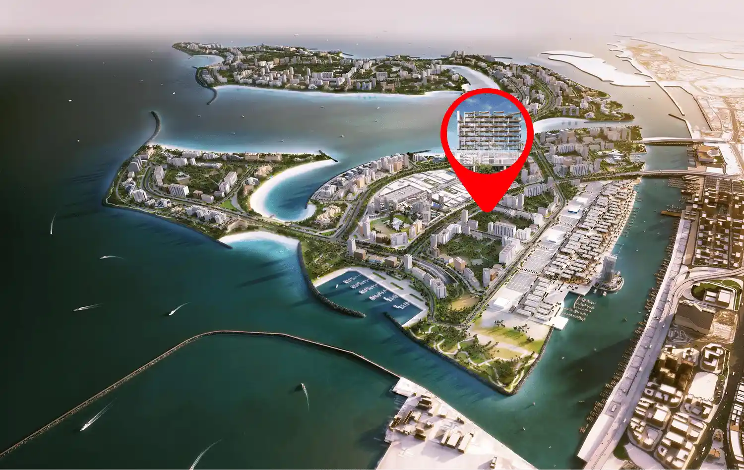 Nautis Residences at Dubai Islands Master Plan
