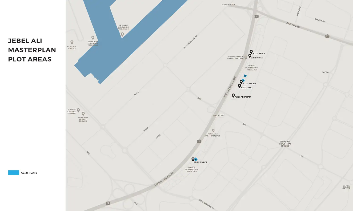 Azizi Noura Master Plan