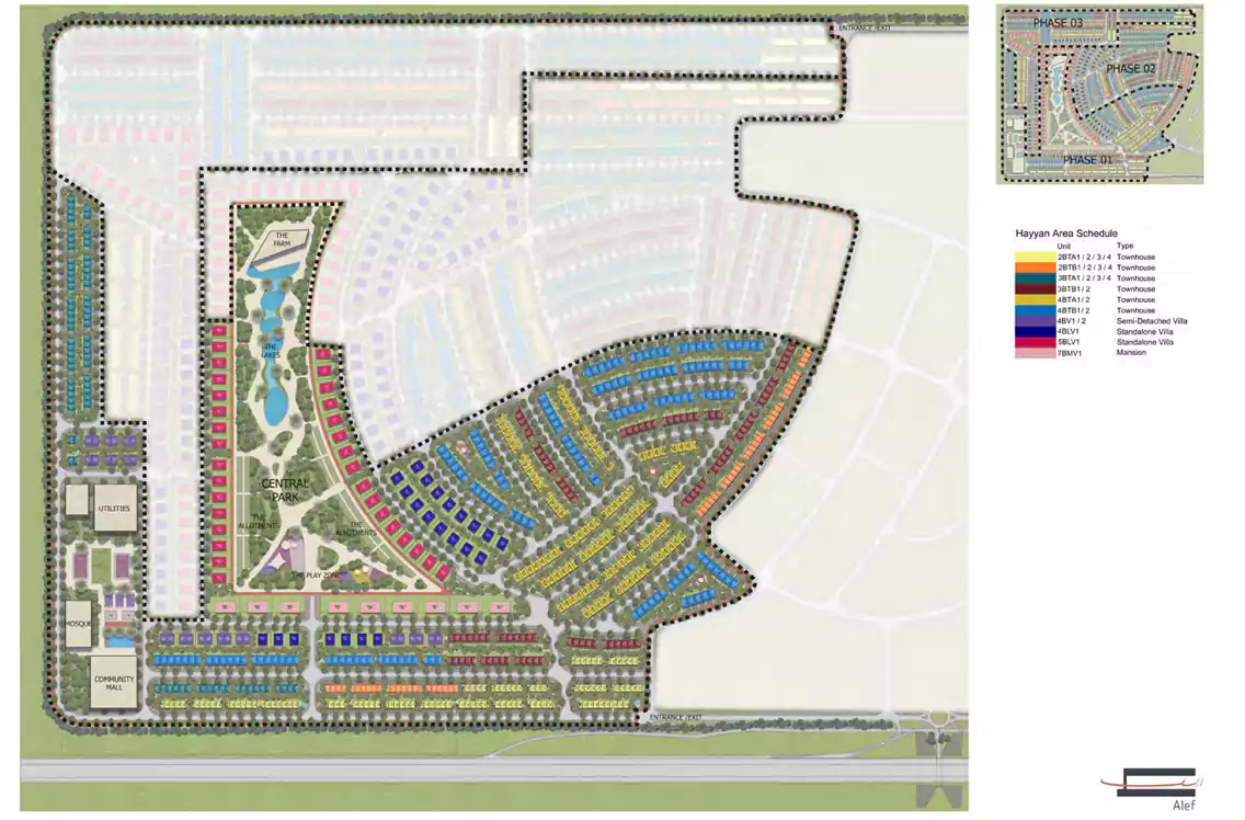 Hayyan Villas Master Plan