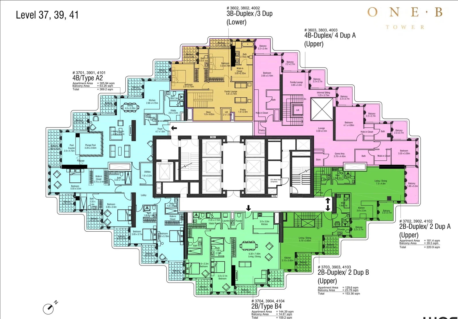 ONE B Tower Master Plan