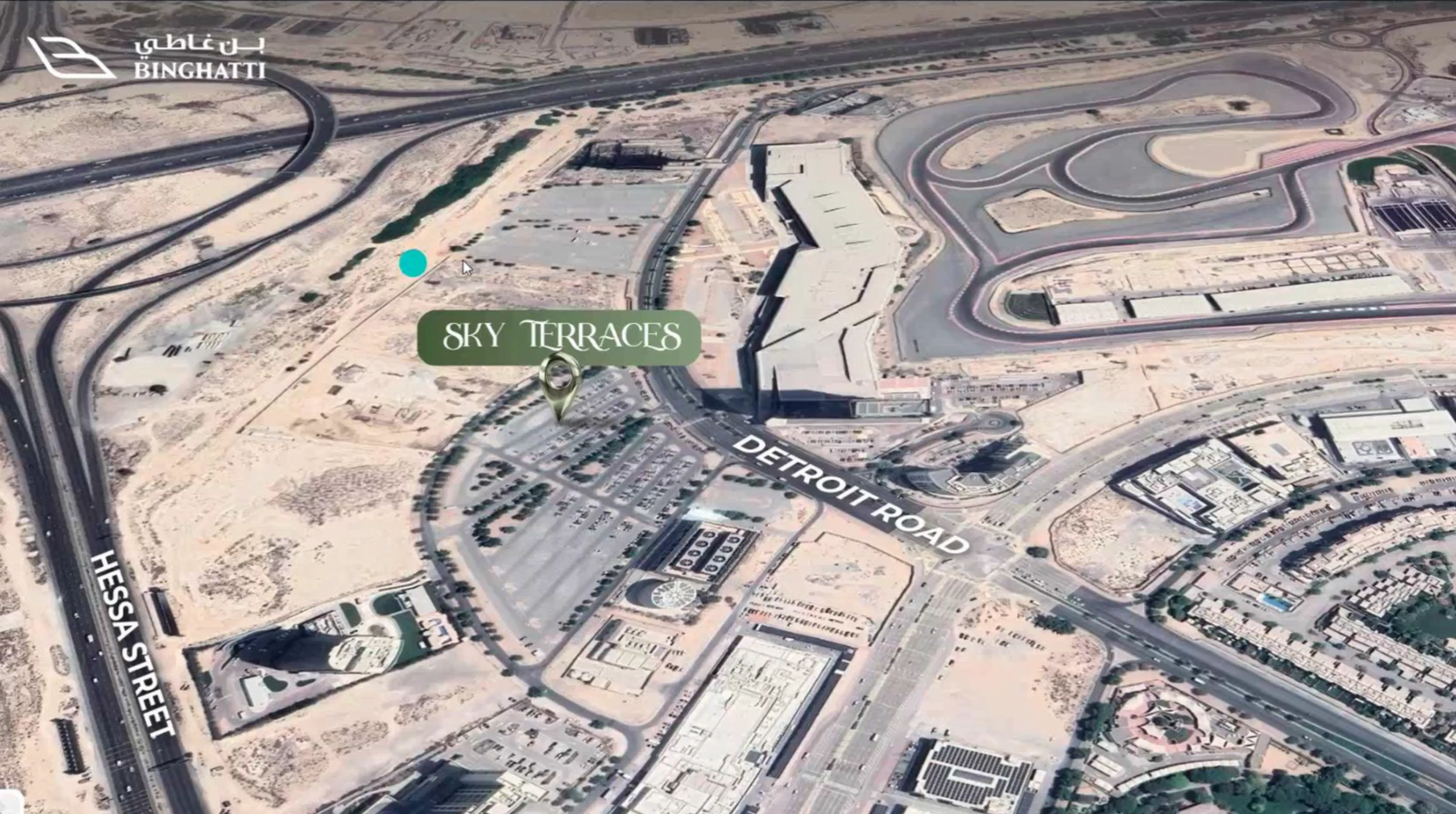 Binghatti Sky Terrace Master Plan