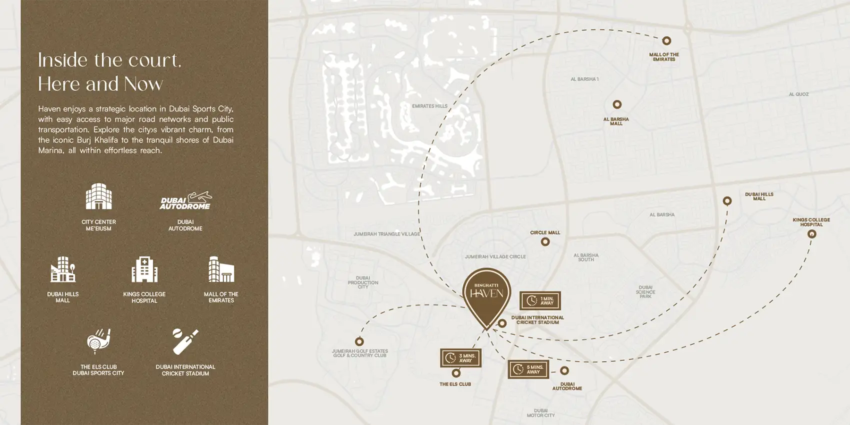Damac Islands Dubai Location Map