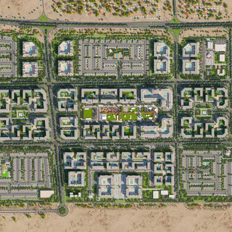 Lexington at Town Square Dubai Master Plan