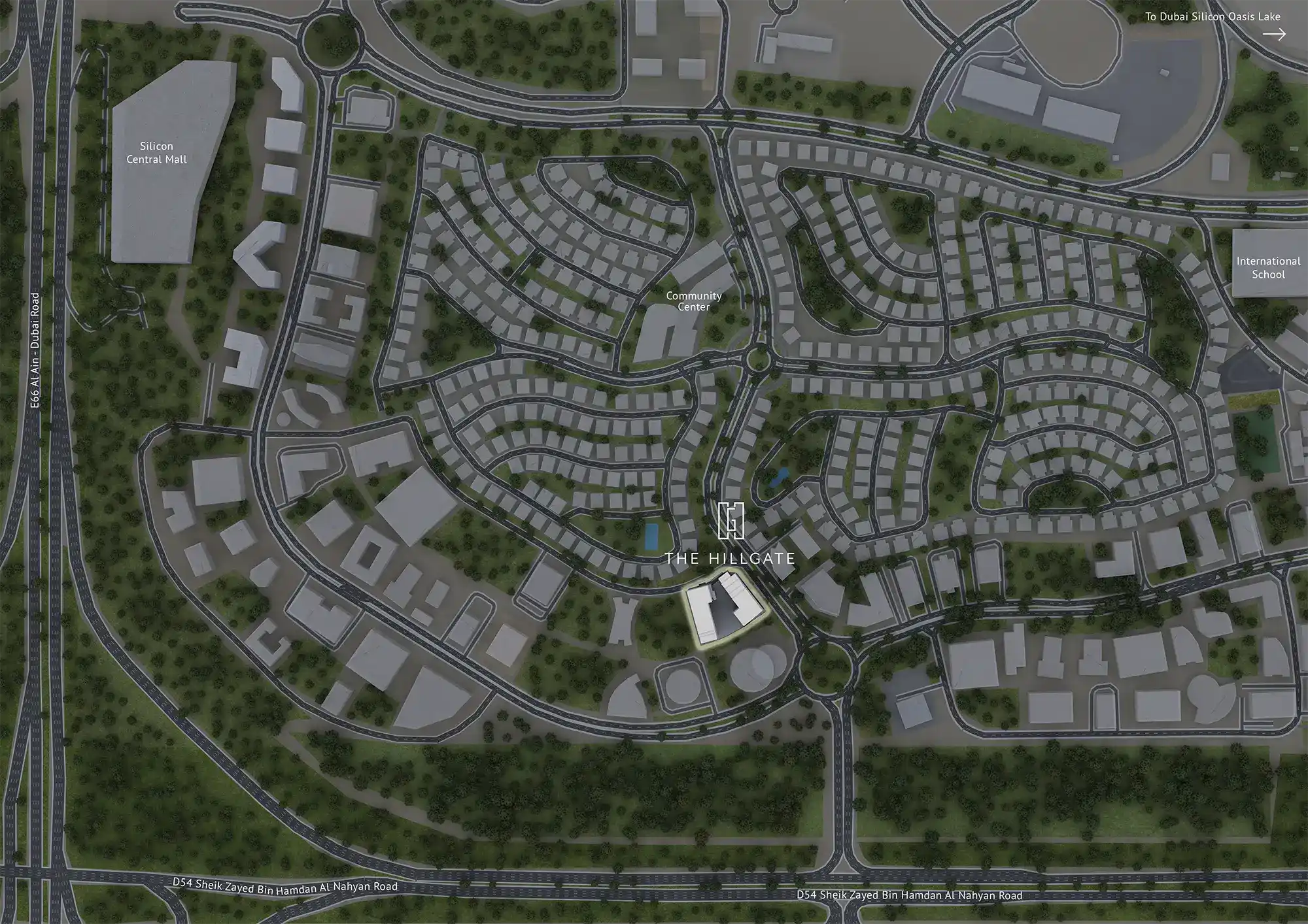 The Hillgate By Ellington Master Plan