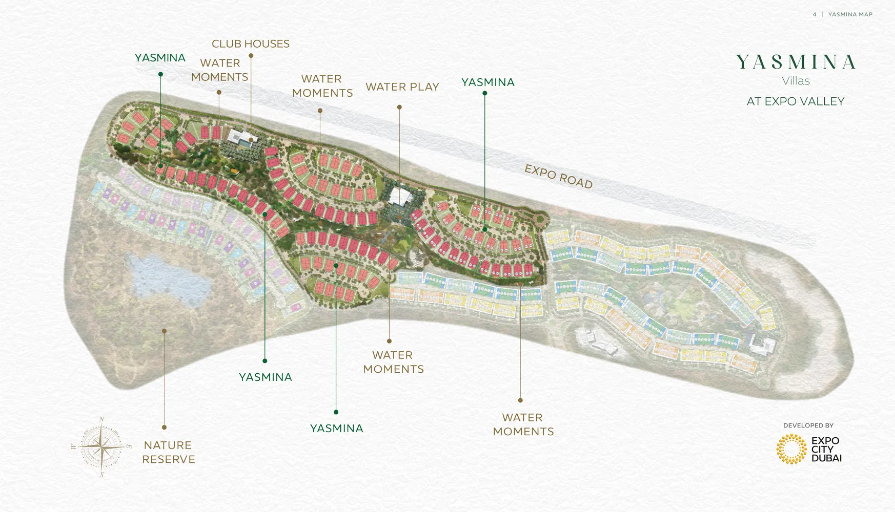 Yasmina Villas Master Plan