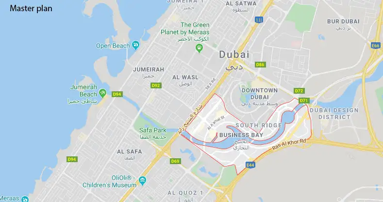 Damac The Residences Master Plan