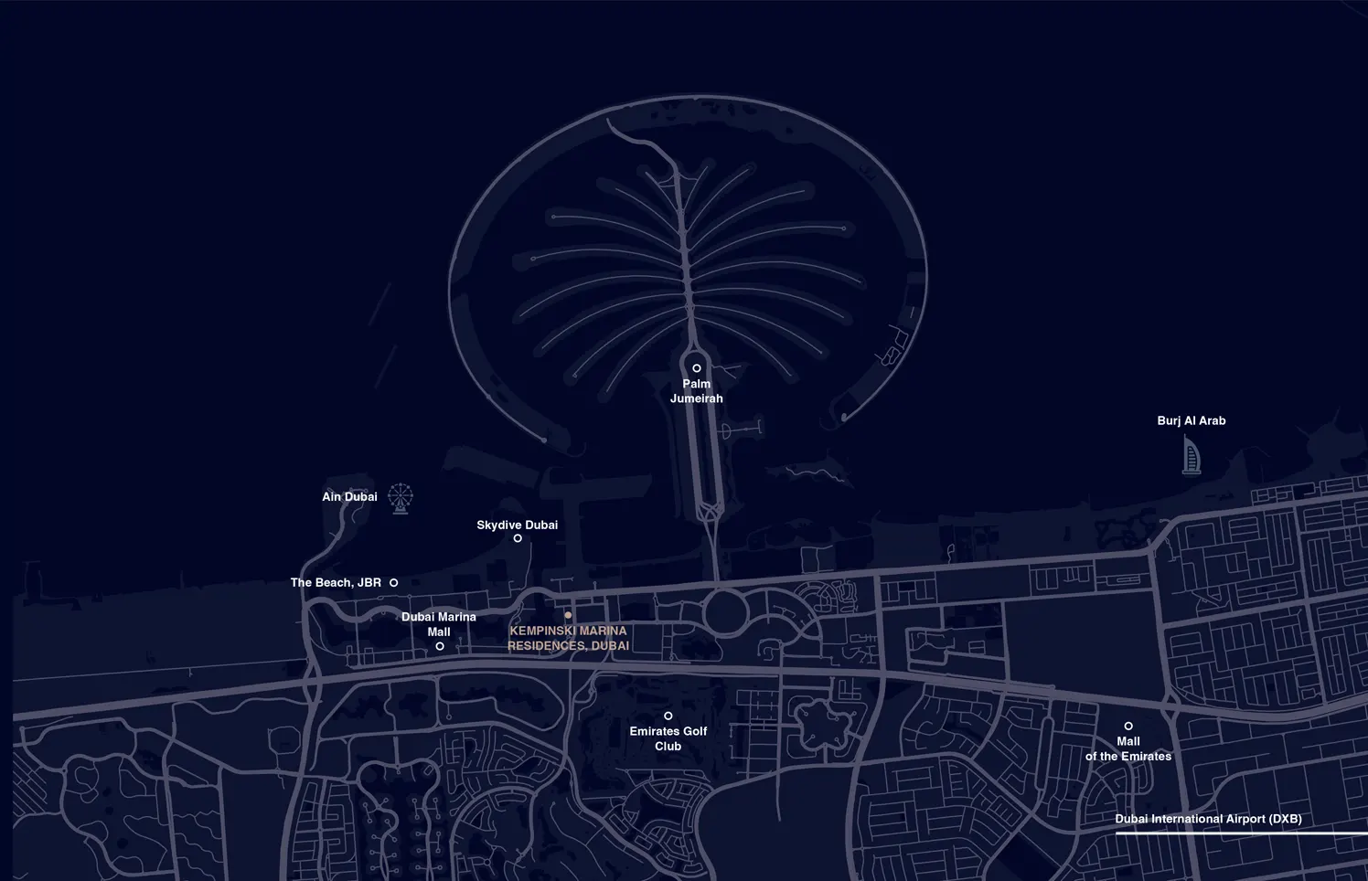 Kempinski Marina Residences Master Plan
