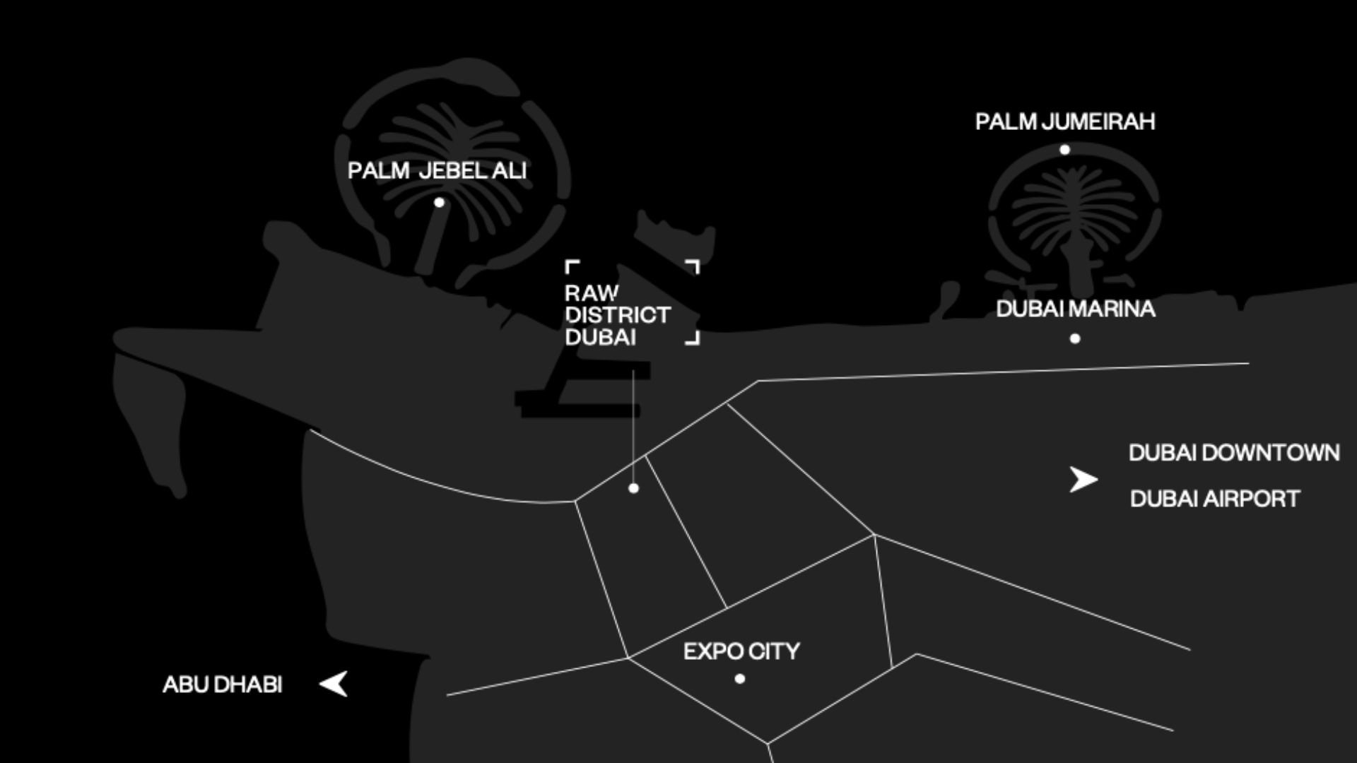 Damac Islands Dubai Location Map