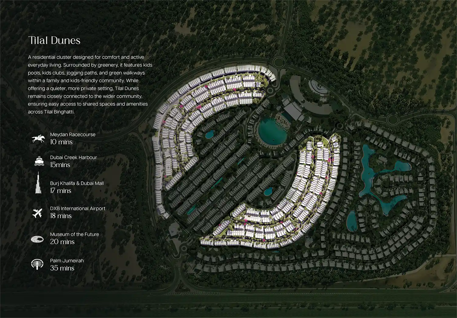 Tilal Dunes Villas Master Plan