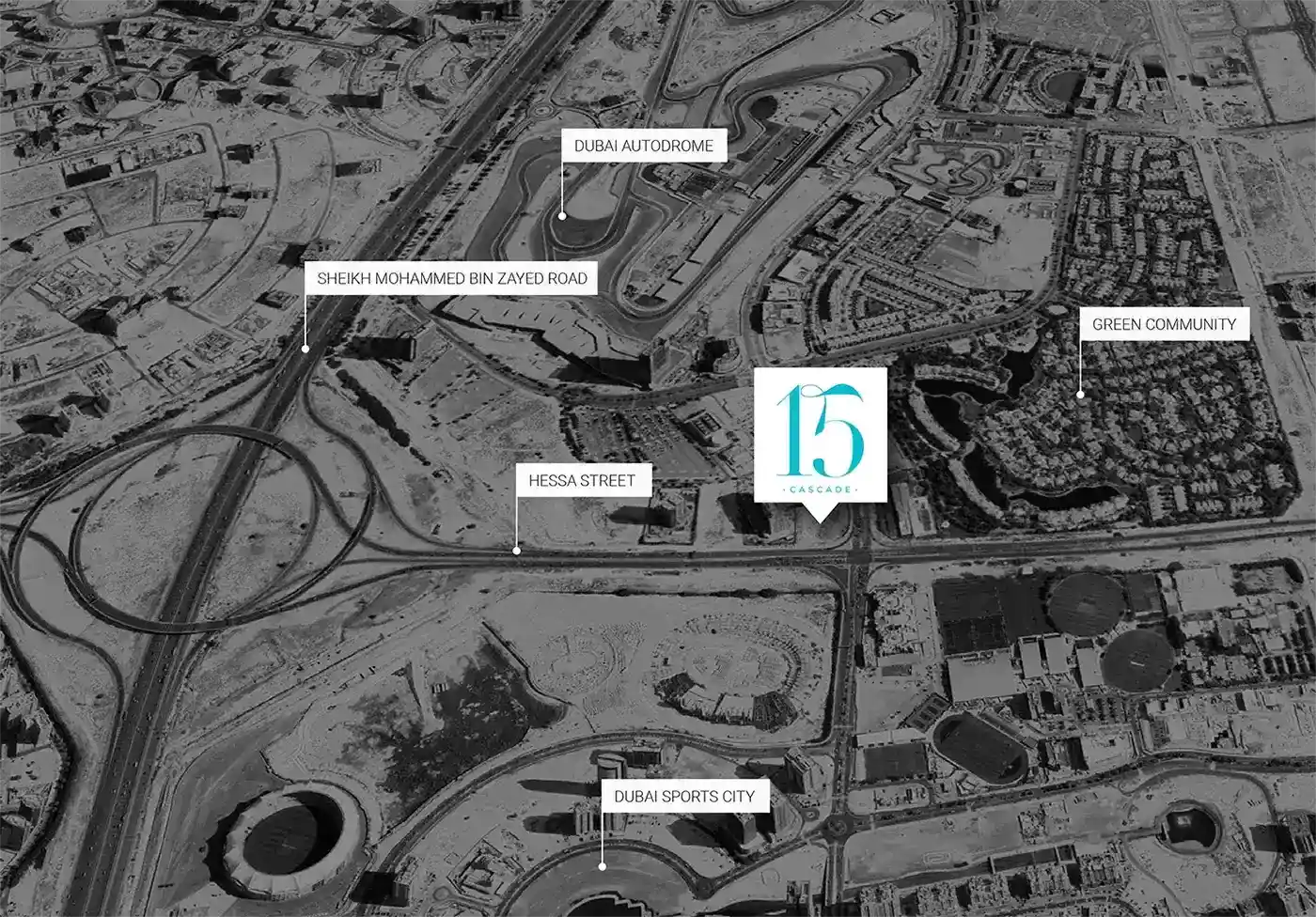 15 Cascade By Iman Developers Master Plan