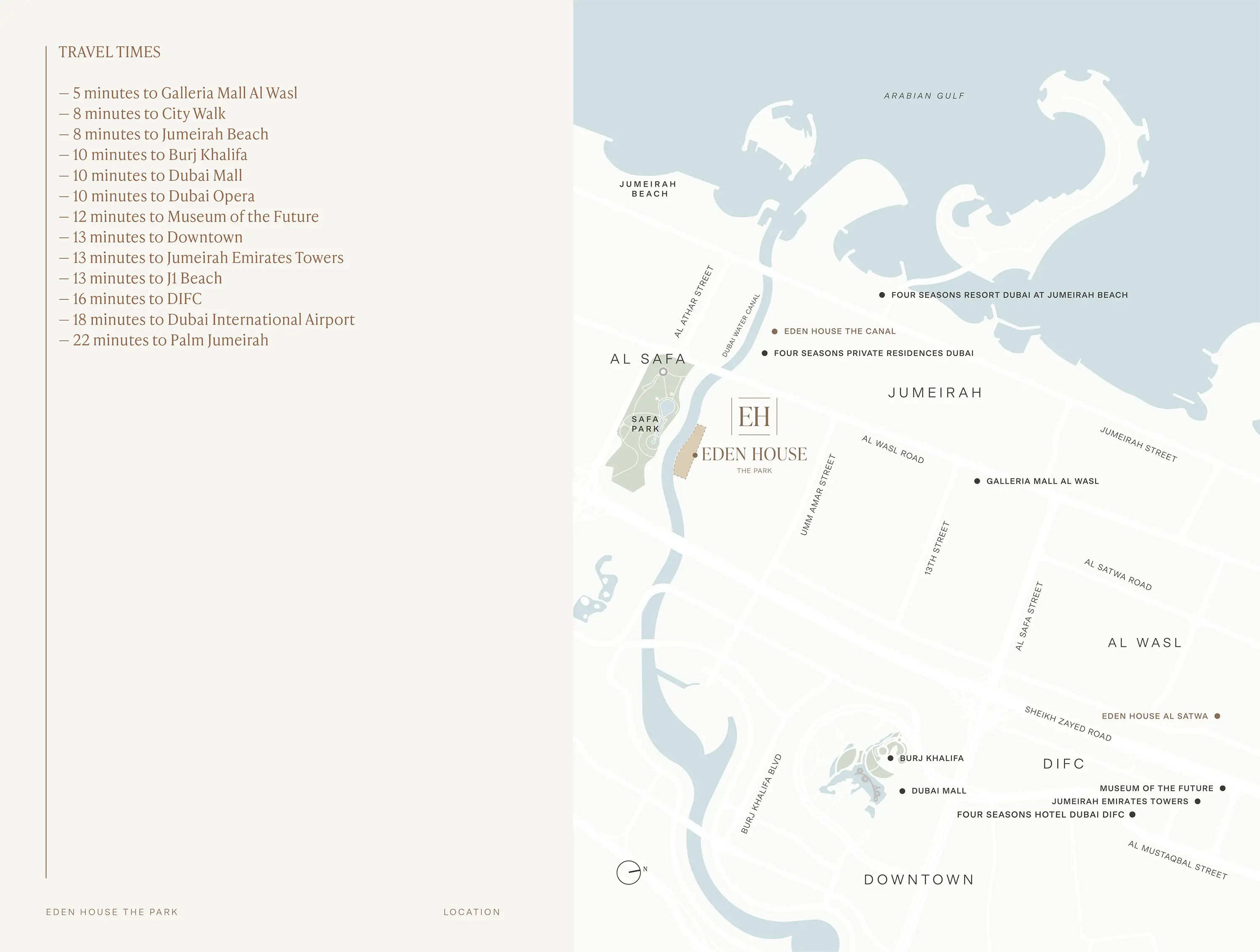 Damac Islands Dubai Location Map