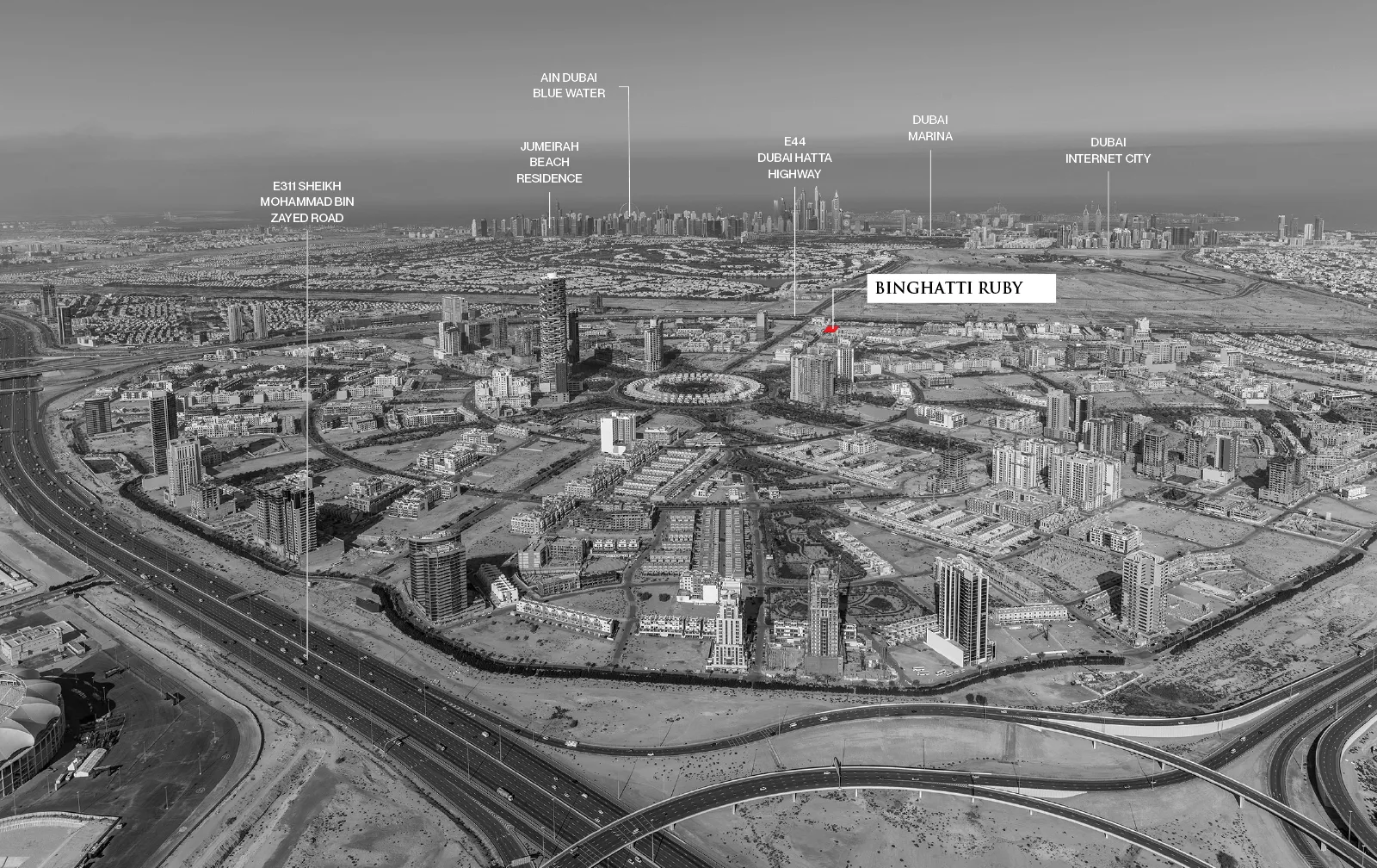 Damac Islands Dubai Location Map