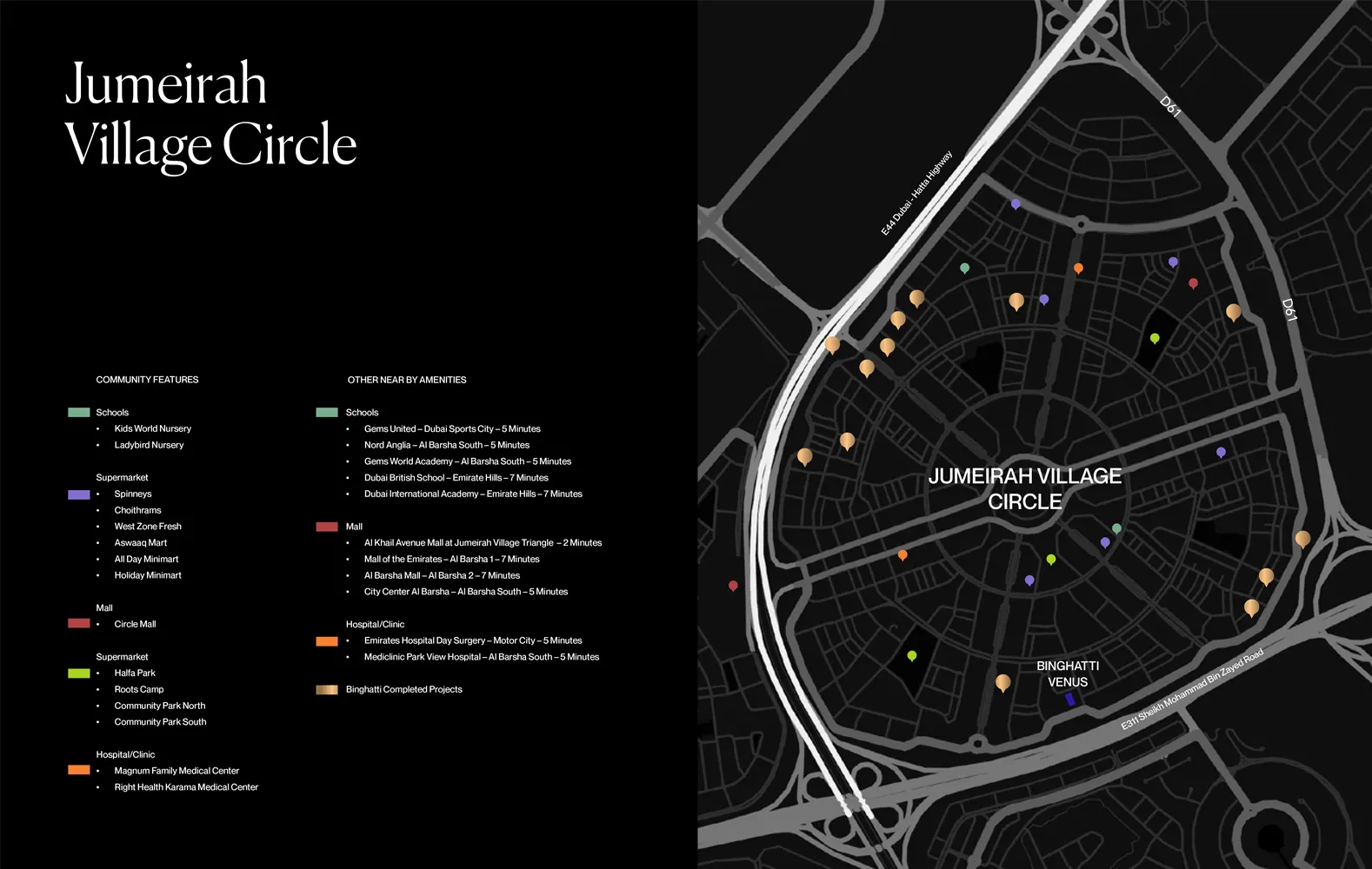 Damac Islands Dubai Location Map