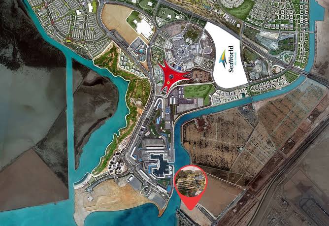 Damac Islands Dubai Location Map
