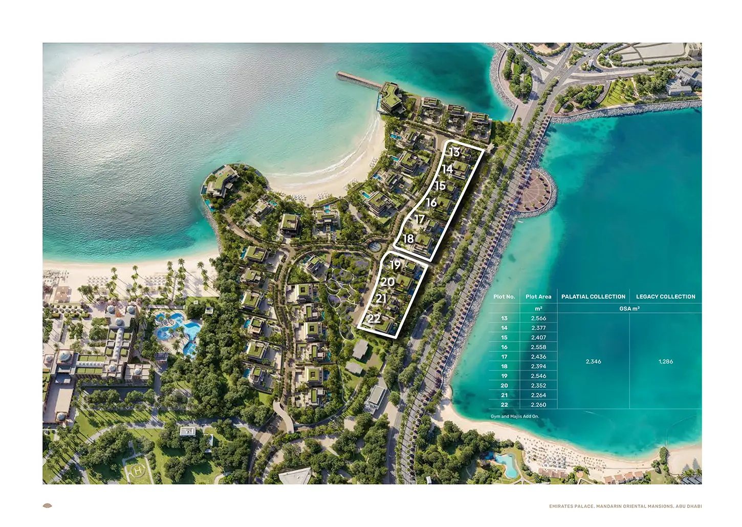 Corniche Mansion Emirates Palace Master Plan