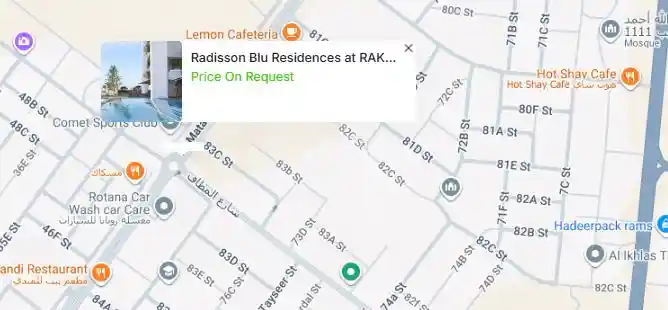 Radisson Blu at RAK Central Master Plan