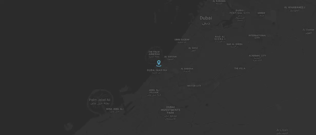 Damac Islands Dubai Location Map