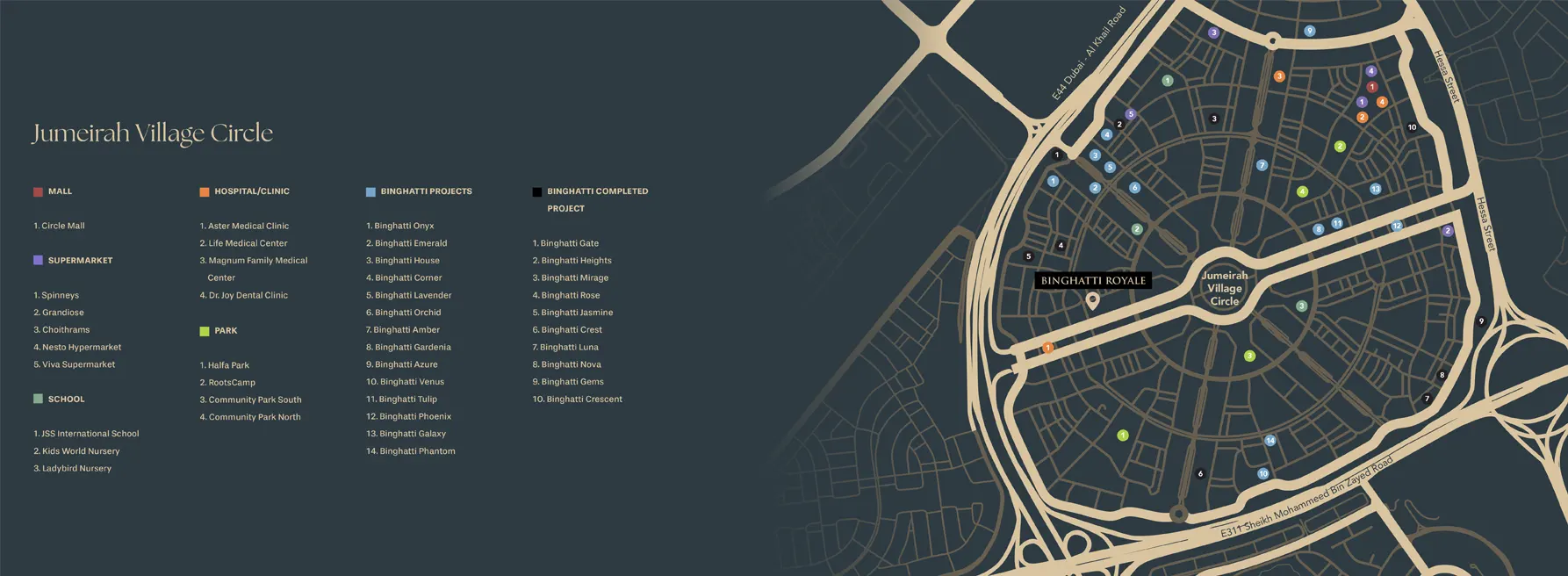 Damac Islands Dubai Location Map
