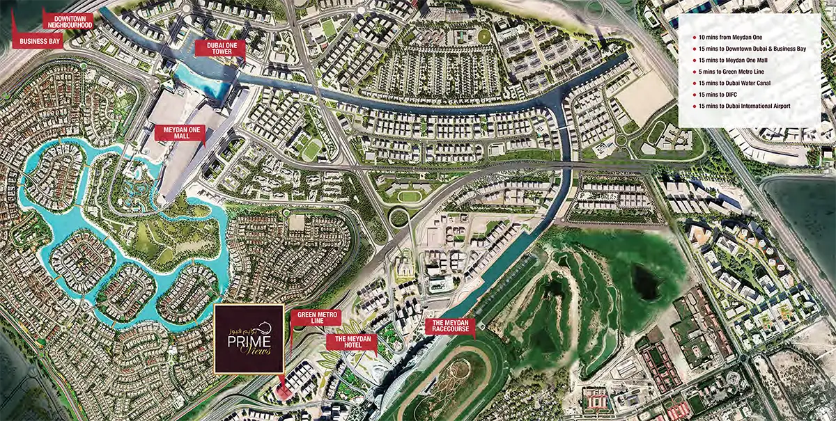 Prime Views Meydan Master Plan