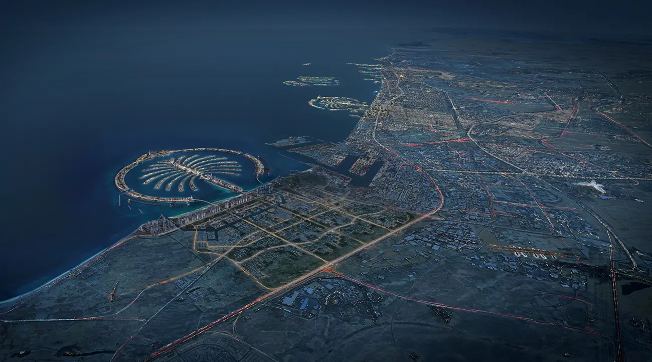 Damac Islands Dubai Location Map