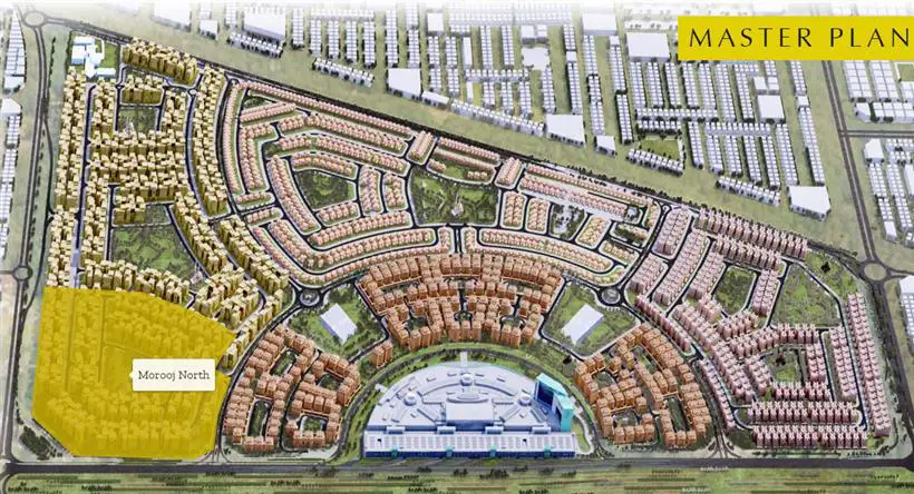 Morooj North Plots Master Plan