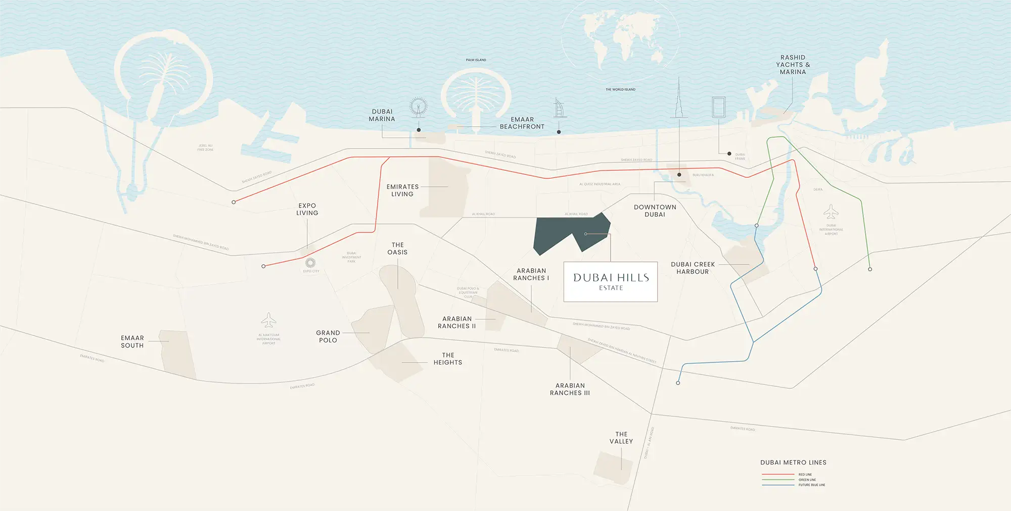 Greencrest at Dubai Hills Estate Master Plan